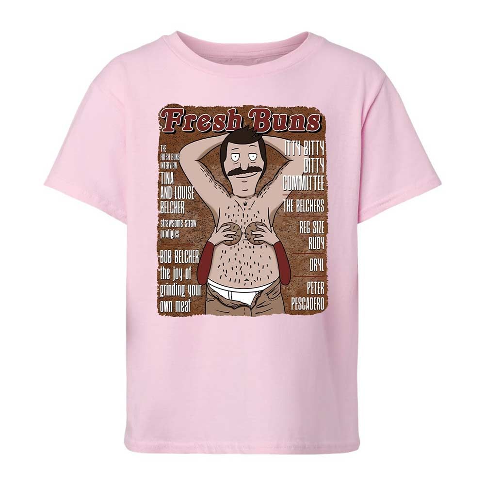 Kids T-Shirt - BVGCPURQ - Light Pink - 7