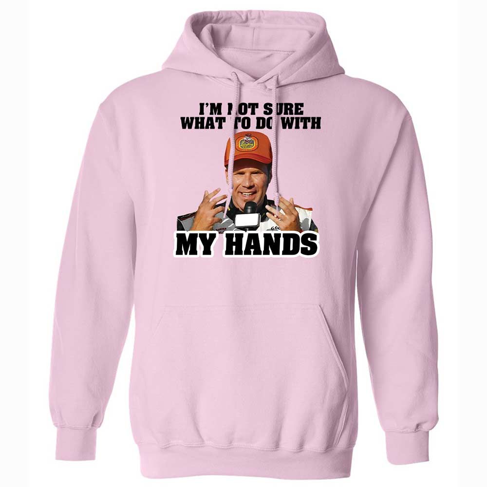 I'm Not Sure What To Do With My Hands - Light Pink - 7