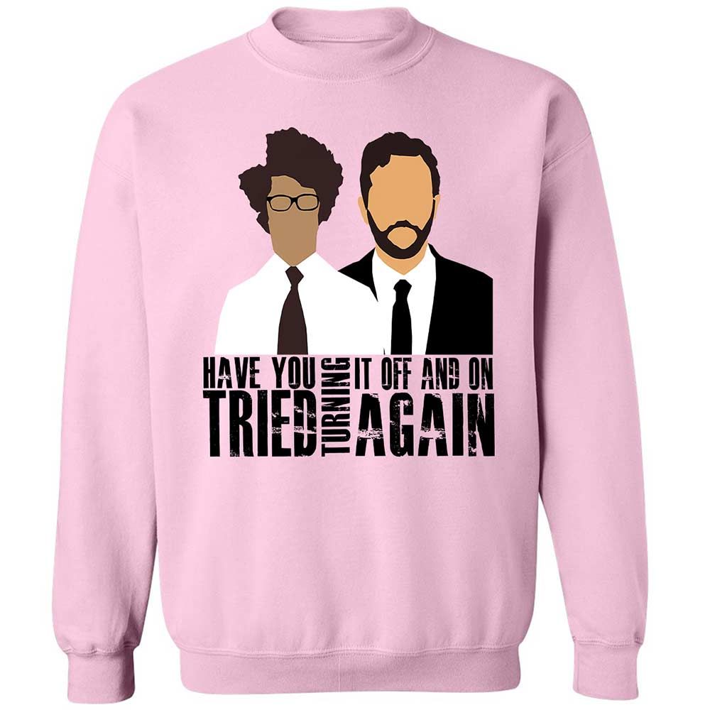 Classic Unisex Sweatshirt - HQSV3TAX - Light Pink - 7