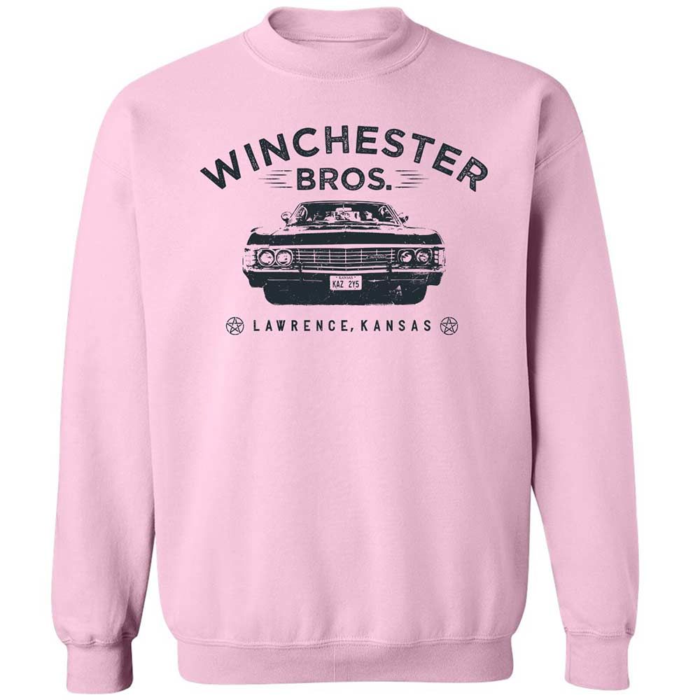 Classic Unisex Sweatshirt - 5H33U7FQ - Light Pink - 7