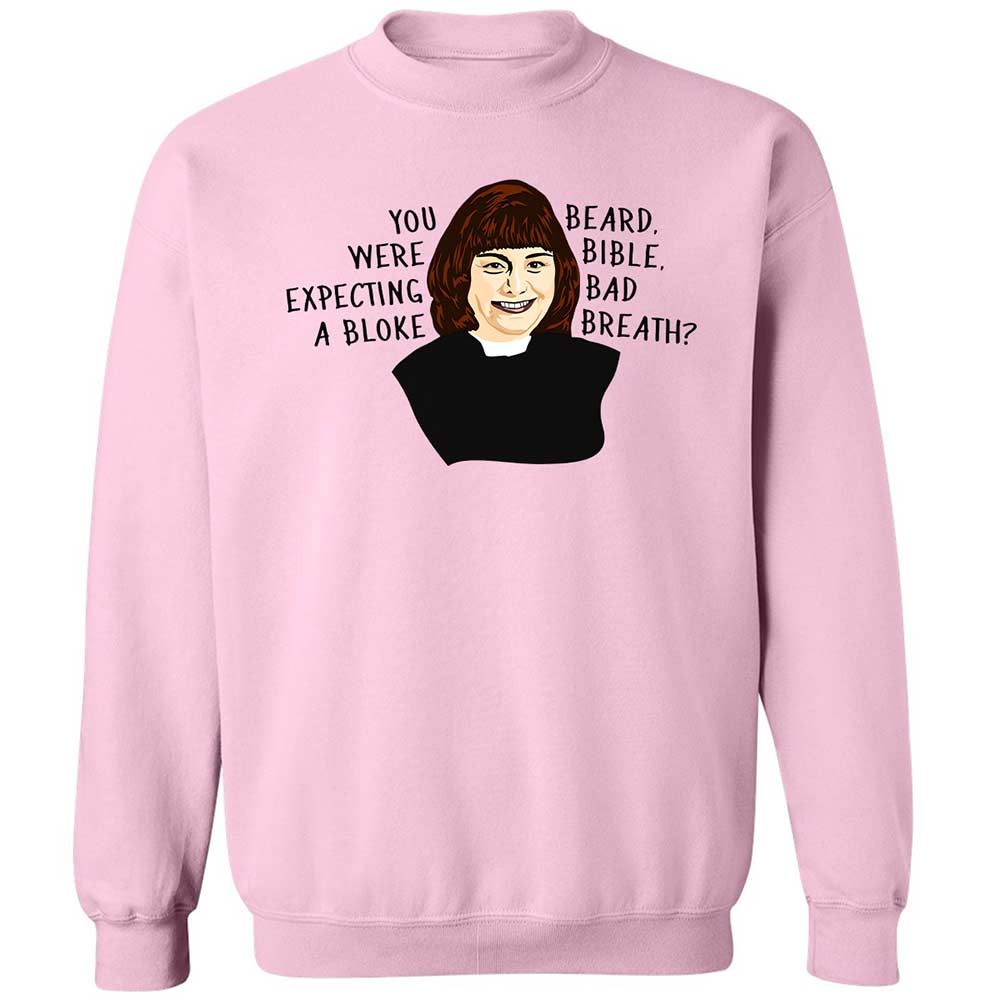 Classic Unisex Sweatshirt - QGQT7TFF - Light Pink - 7