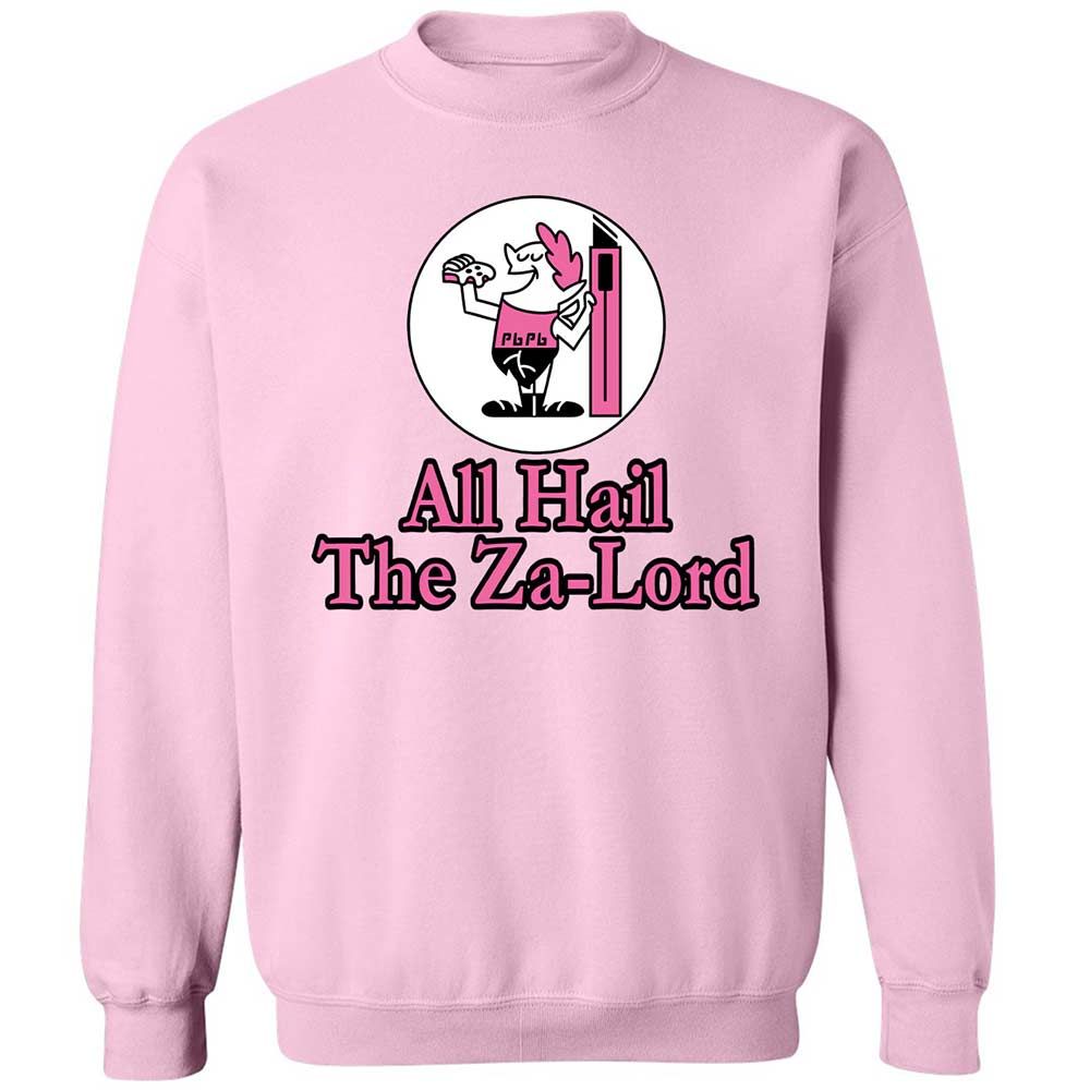 All Hail The Za-Lord - Light Pink - 7