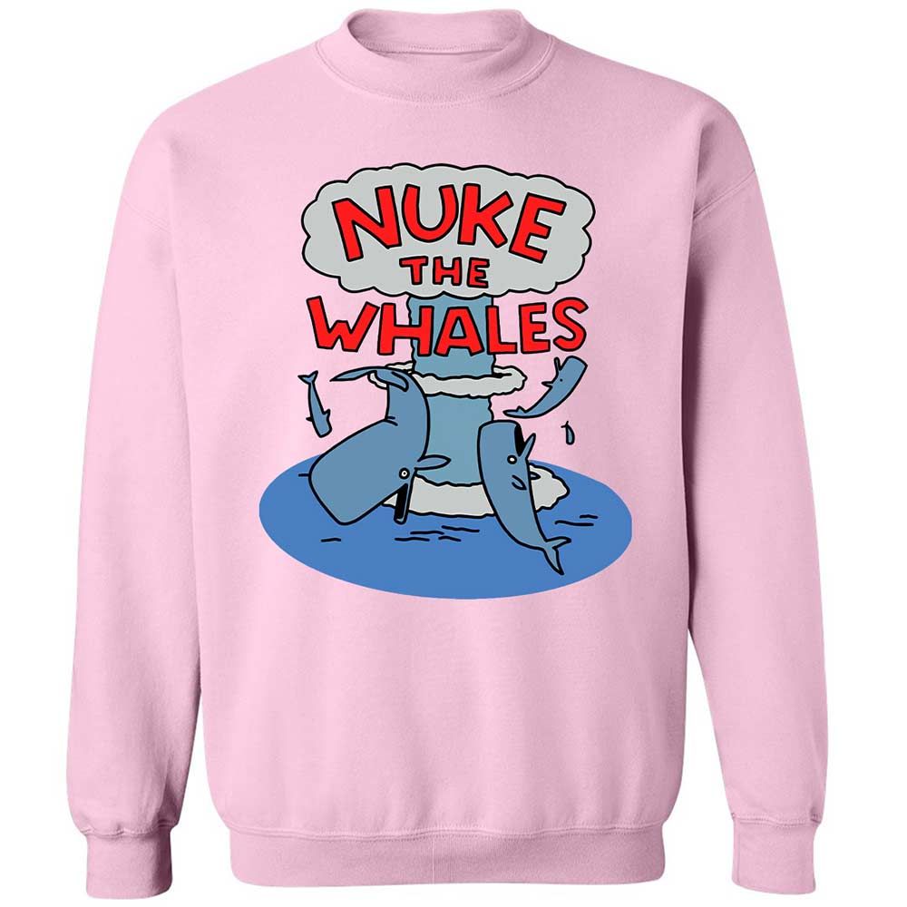 Nuke the Whales - Light Pink - 7