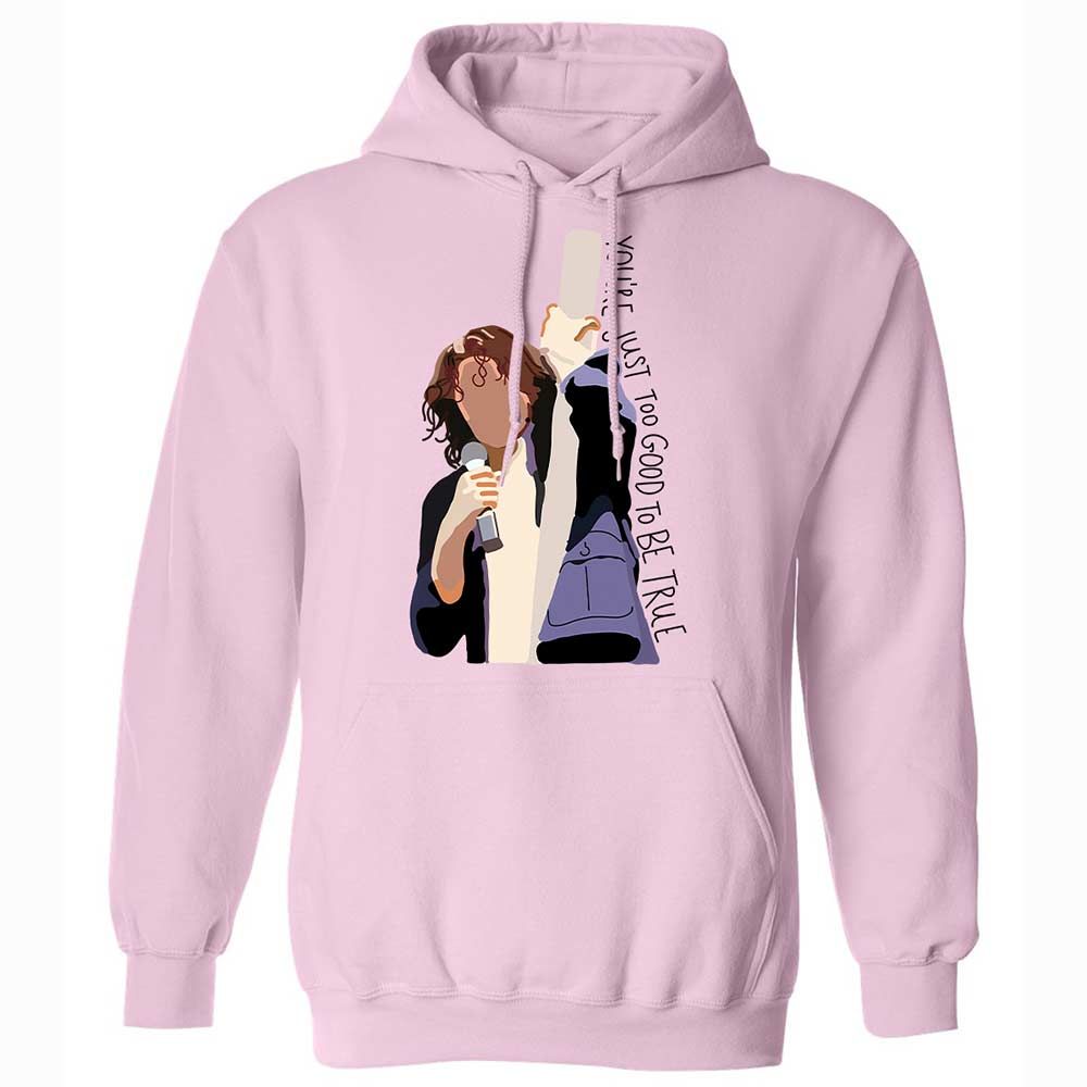 Classic Unisex Hoodie - LA1AH9SR - Light Pink - 7