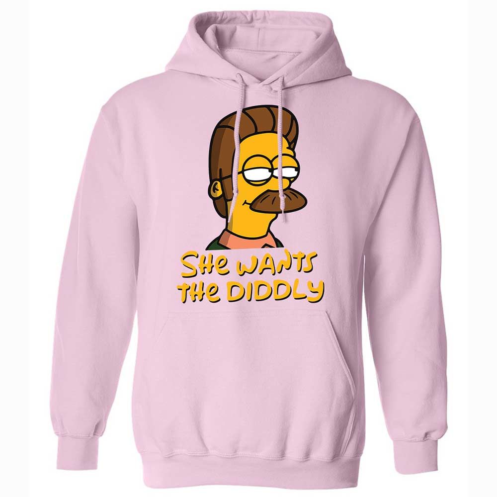 She Wants The Diddly - Light Pink - 7