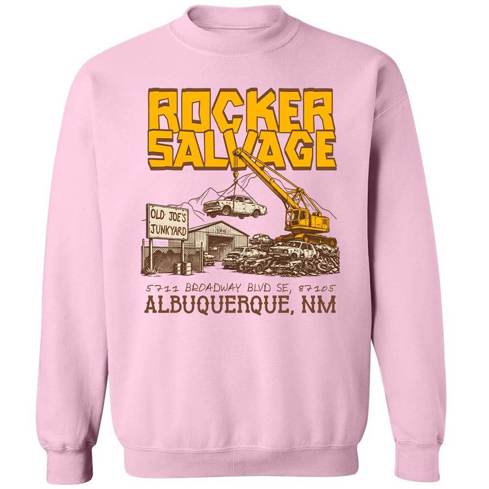 Classic Unisex Sweatshirt - 9A4XVVQA - Light Pink - 7