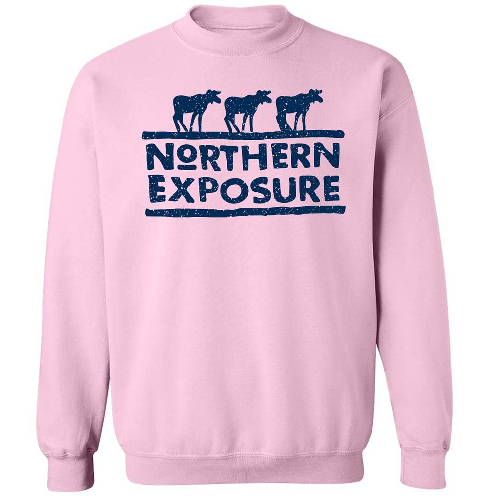 Classic Unisex Sweatshirt - M7QCWTPW - Light Pink - 7