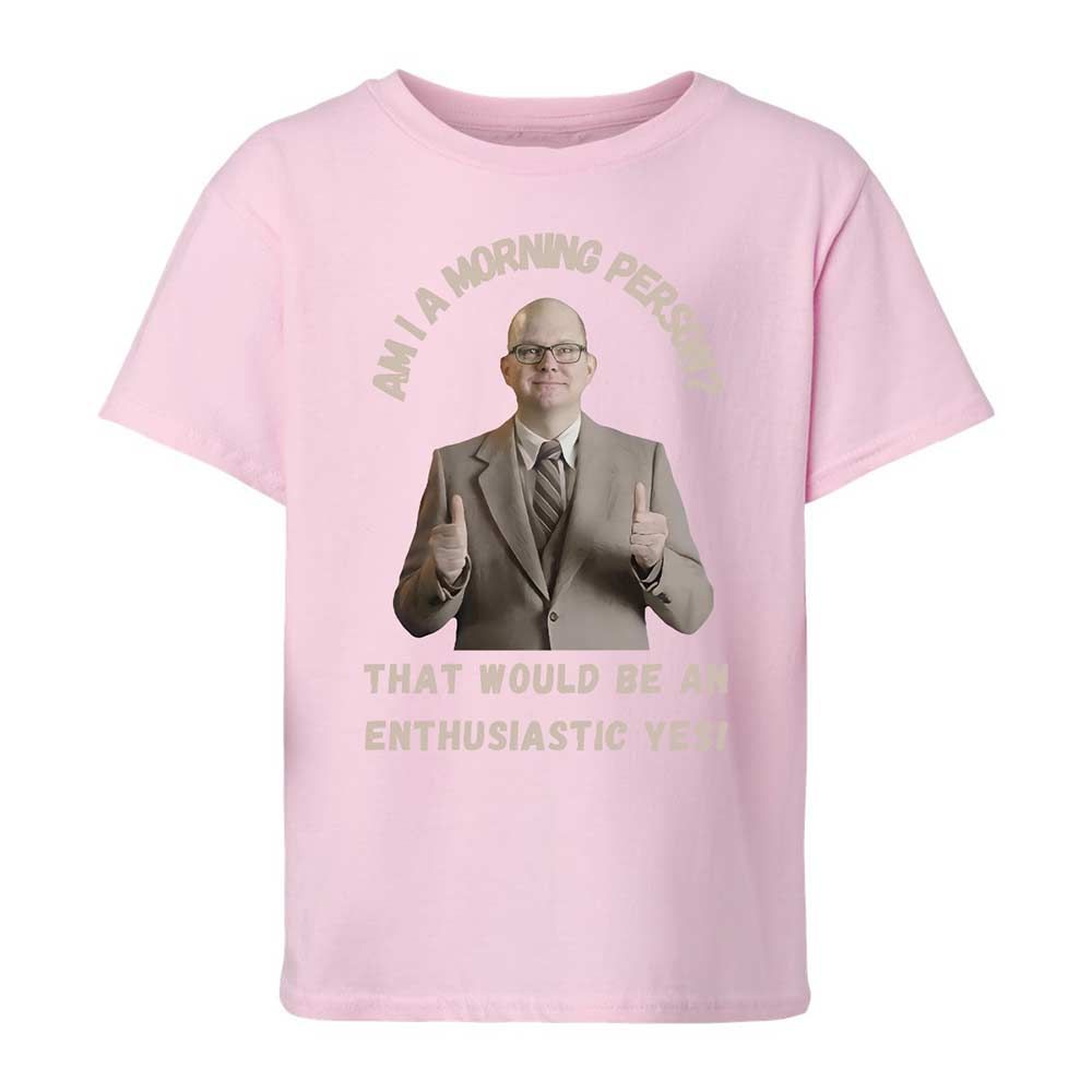 Kids T-Shirt - T9GU3R7P - Light Pink - 7