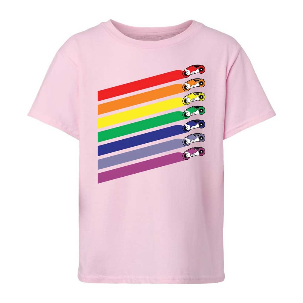 Race The Rainbow - Light Pink - 7