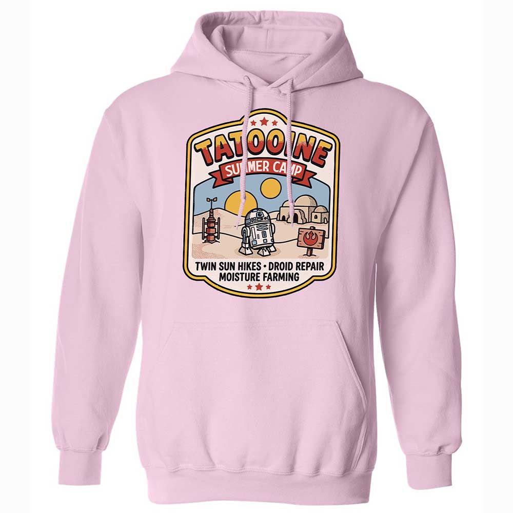 Classic Unisex Hoodie - 3DSWXD85 - Light Pink - 7