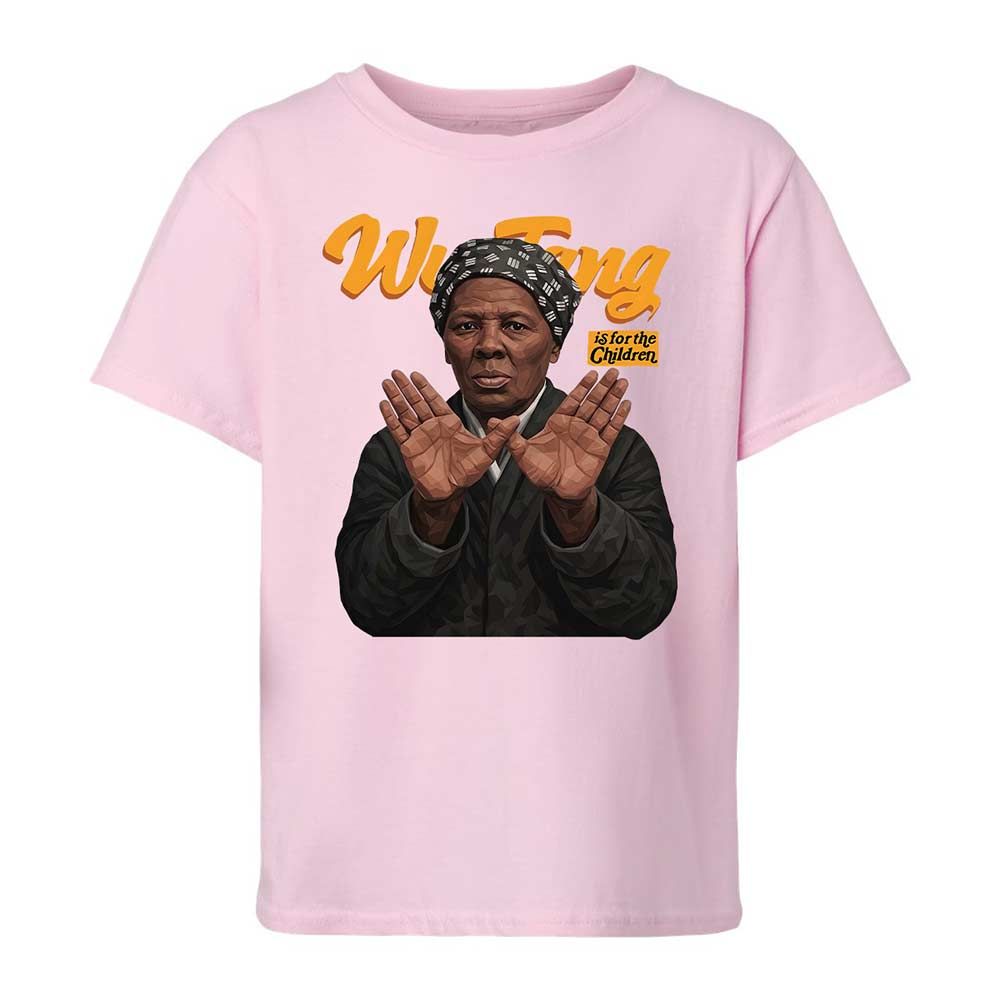 Kids T-Shirt - Black - Light Pink - 7