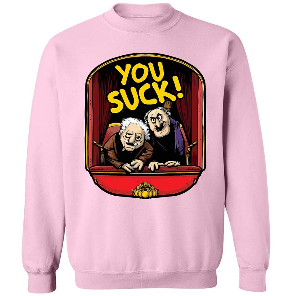 You Suck - Light Pink - 7