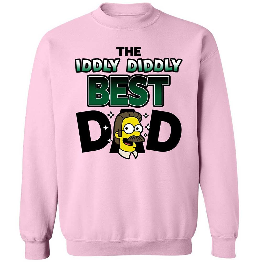 The Iddly diddly best dad - Light Pink - 7