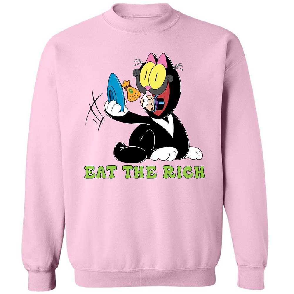 Classic Unisex Sweatshirt - HKH4A8VL - Light Pink - 7