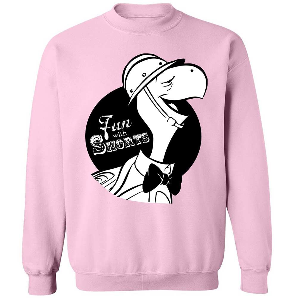 Classic Unisex Sweatshirt - T1HKCQSC - Light Pink - 7