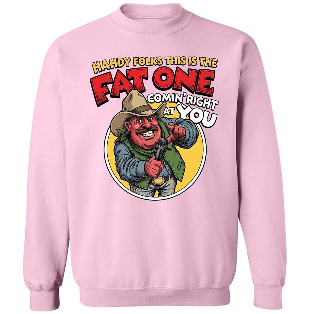 Fat One comin' right at you - Light Pink - 7