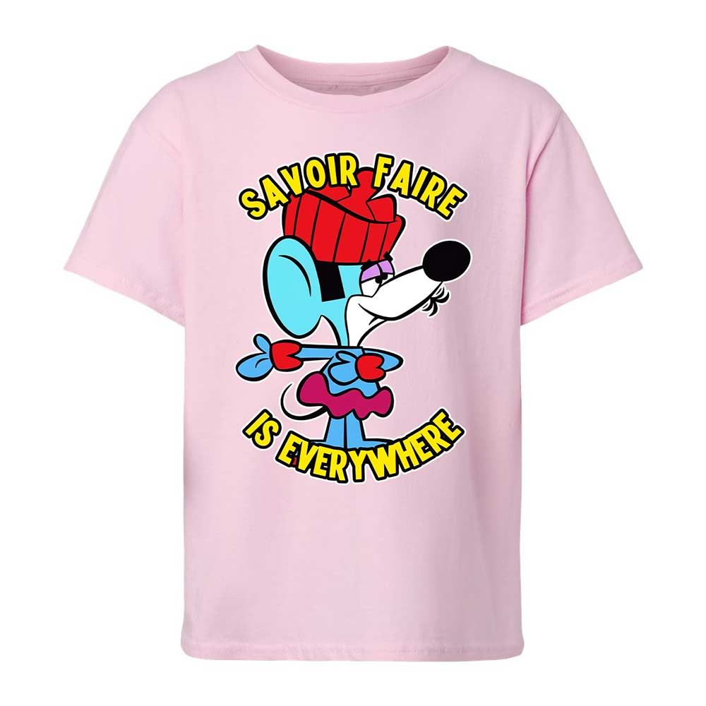 Kids T-Shirt - 4D9FKZ2J - Light Pink - 7