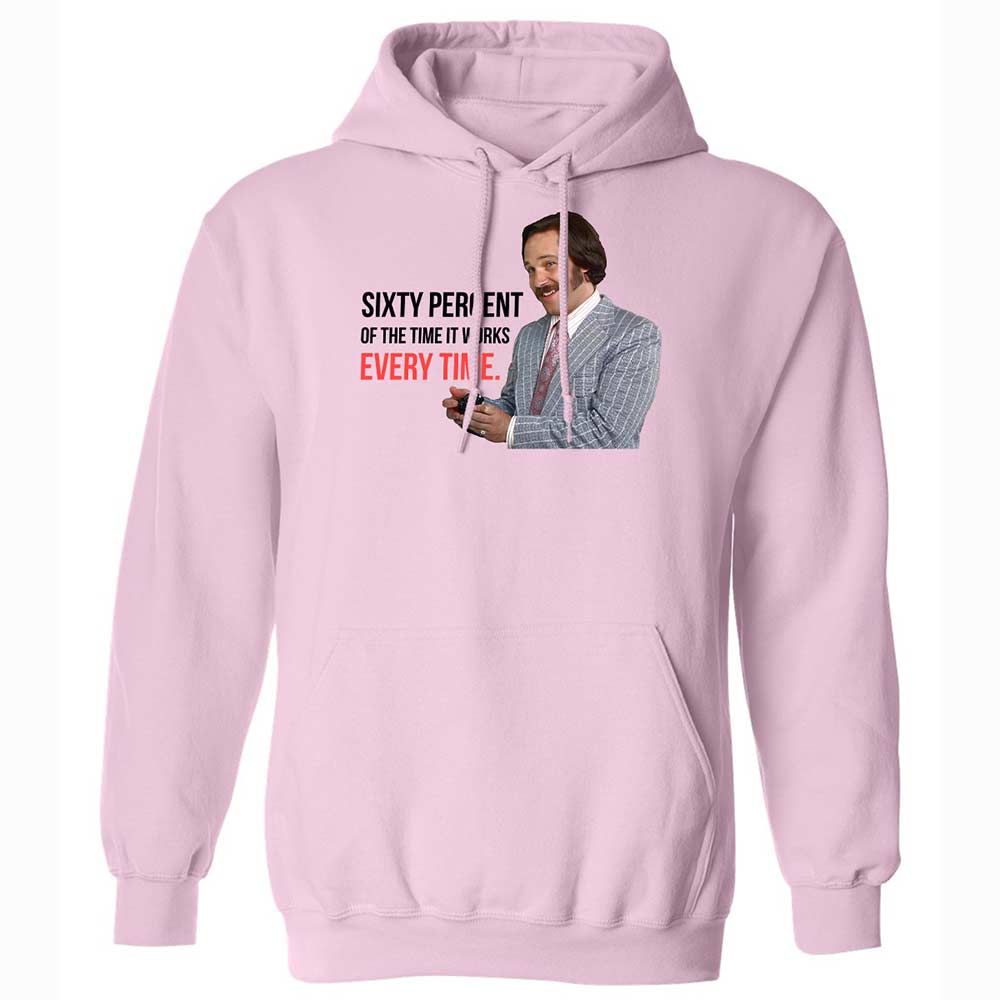 Classic Unisex Hoodie - H1BVRE1T - Light Pink - 7