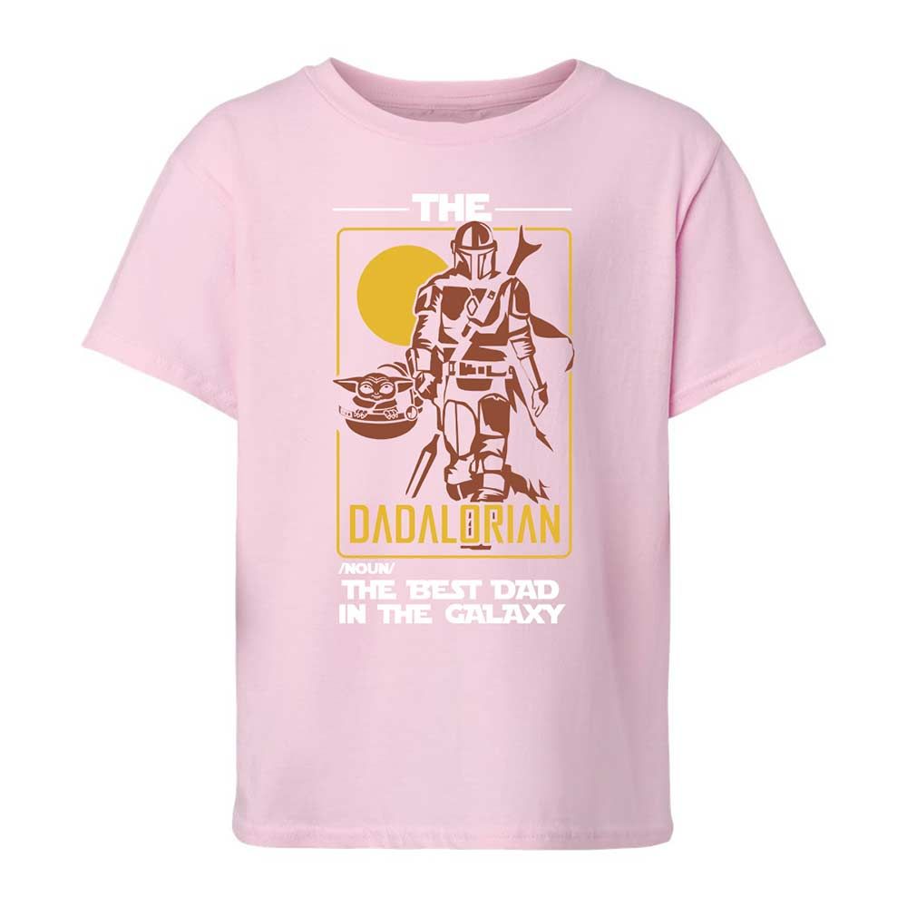 The Dadalorian The Best Dad In The Galaxy - Light Pink - 7