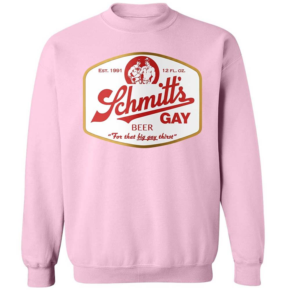 Schmitt's Gay Beer - Light Pink - 7
