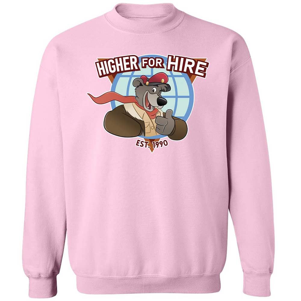 Higher for Hire - Light Pink - 7