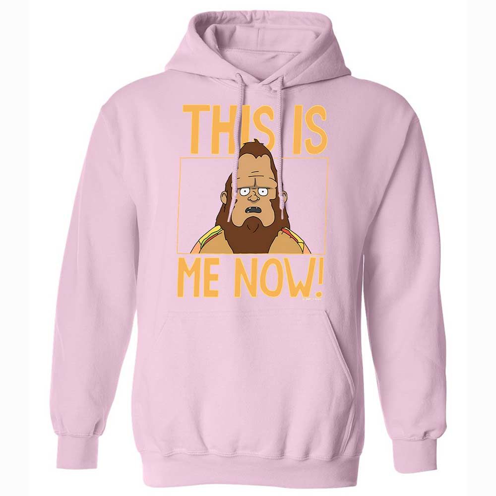 Classic Unisex Hoodie - D14SQVLN - Light Pink - 7