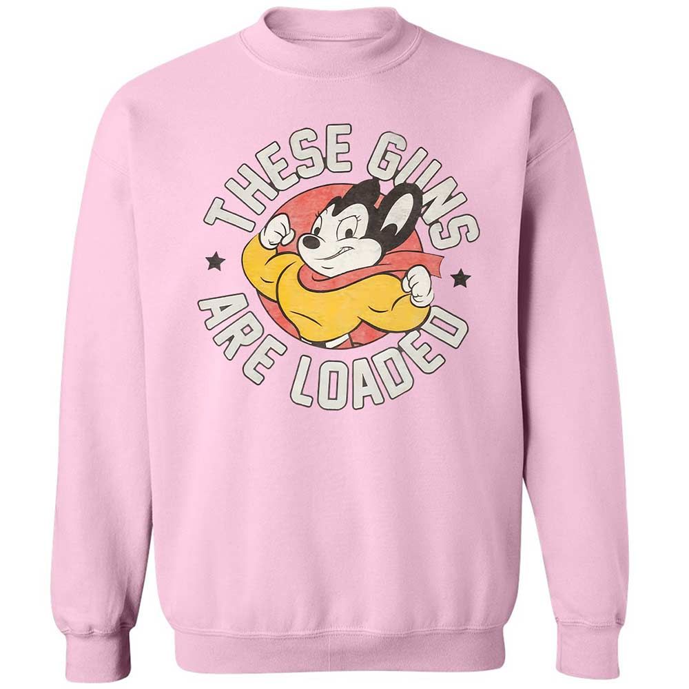 Classic Unisex Sweatshirt - CLAU6BUJ - Light Pink - 7