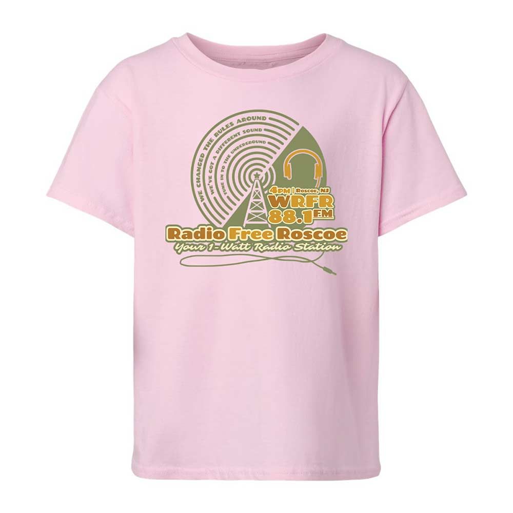 Radio Free Roscoe - Light Pink - 7