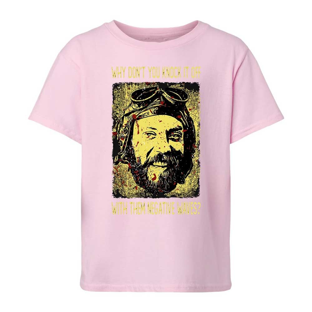 Why don't you knock it off with them negative waves? - Light Pink - 7