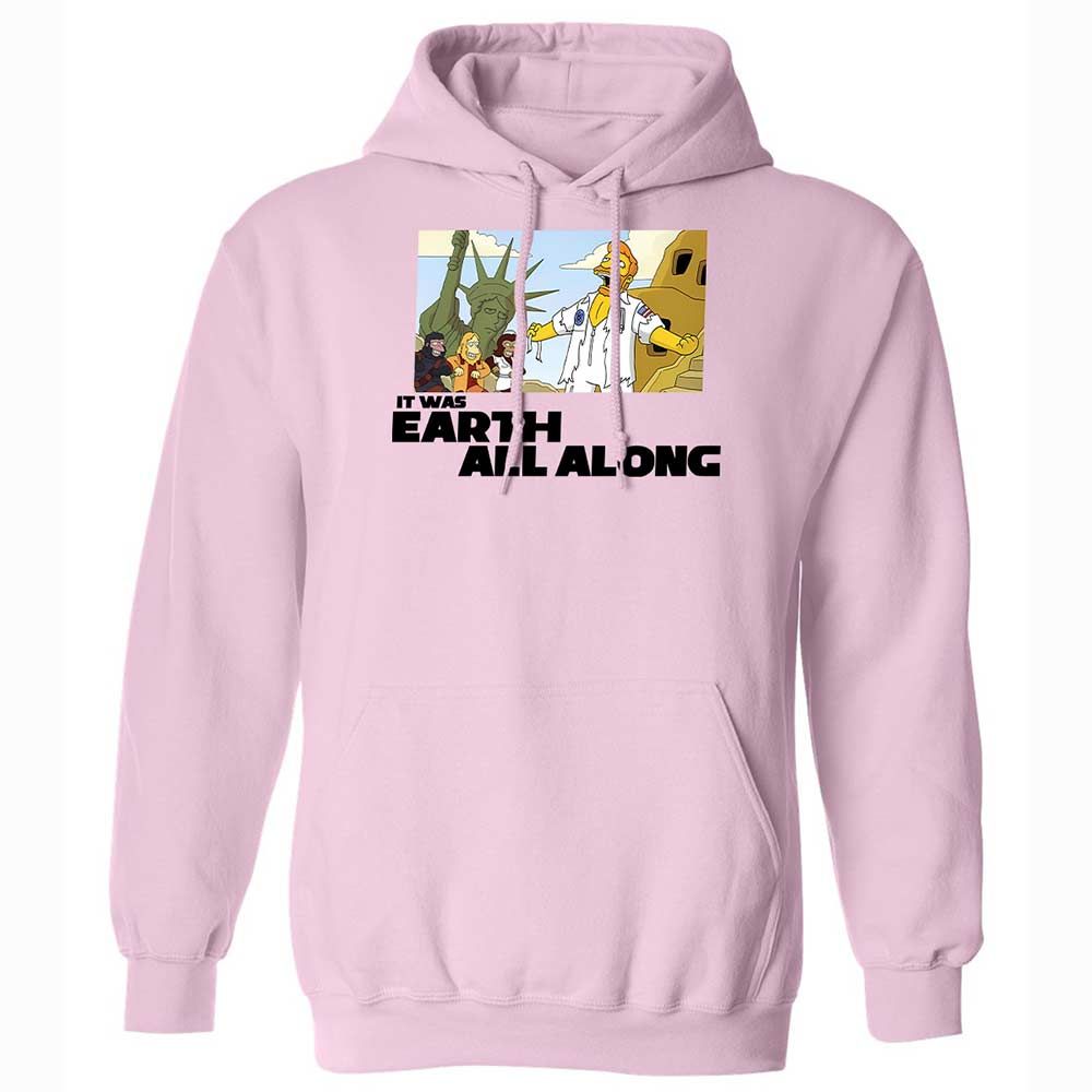 It was Earth all along - Light Pink - 7