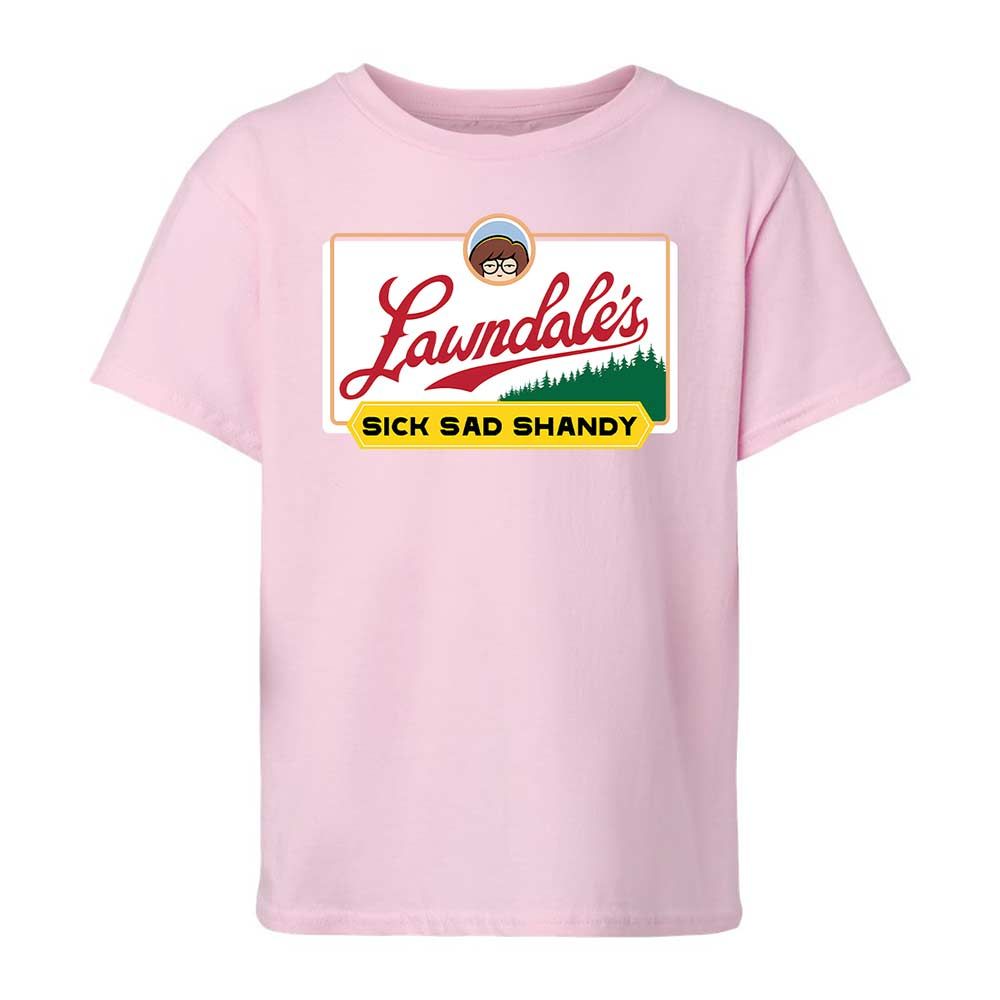 Kids T-Shirt - QCXUZP7V - Light Pink - 7