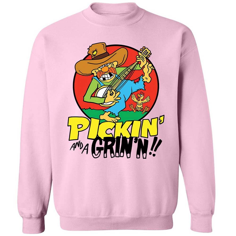 Pickin' and a Grinnin - Light Pink - 7