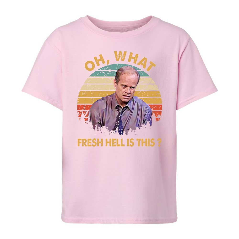 Oh What Fresh Hell Is This - Light Pink - 7