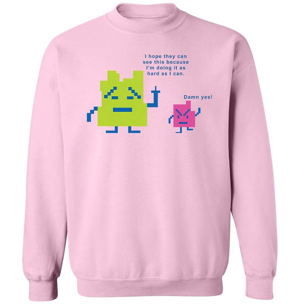 Classic Unisex Sweatshirt - KNWUA9P6 - Light Pink - 7