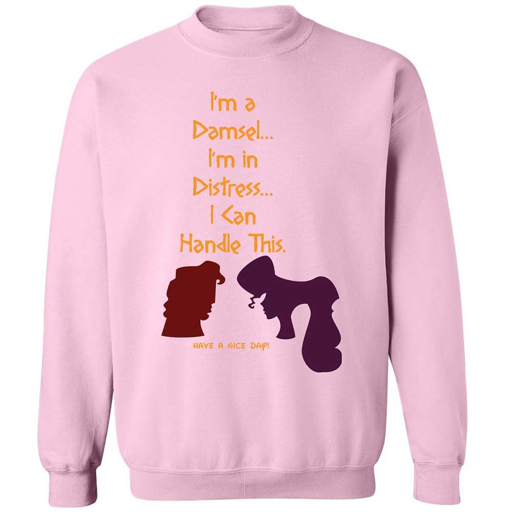 Classic Unisex Sweatshirt - C6JSKPB3 - Light Pink - 7