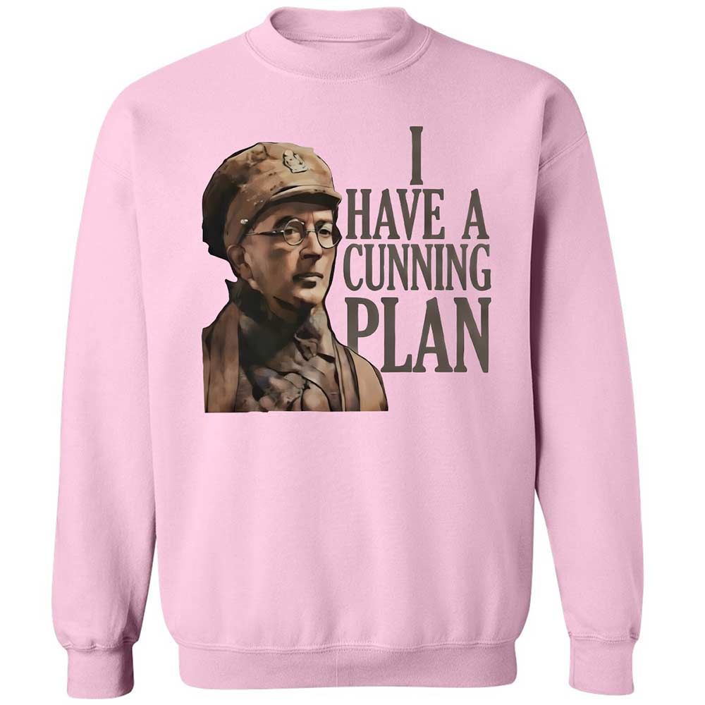 I Have A Cunning Plannn - Light Pink - 7