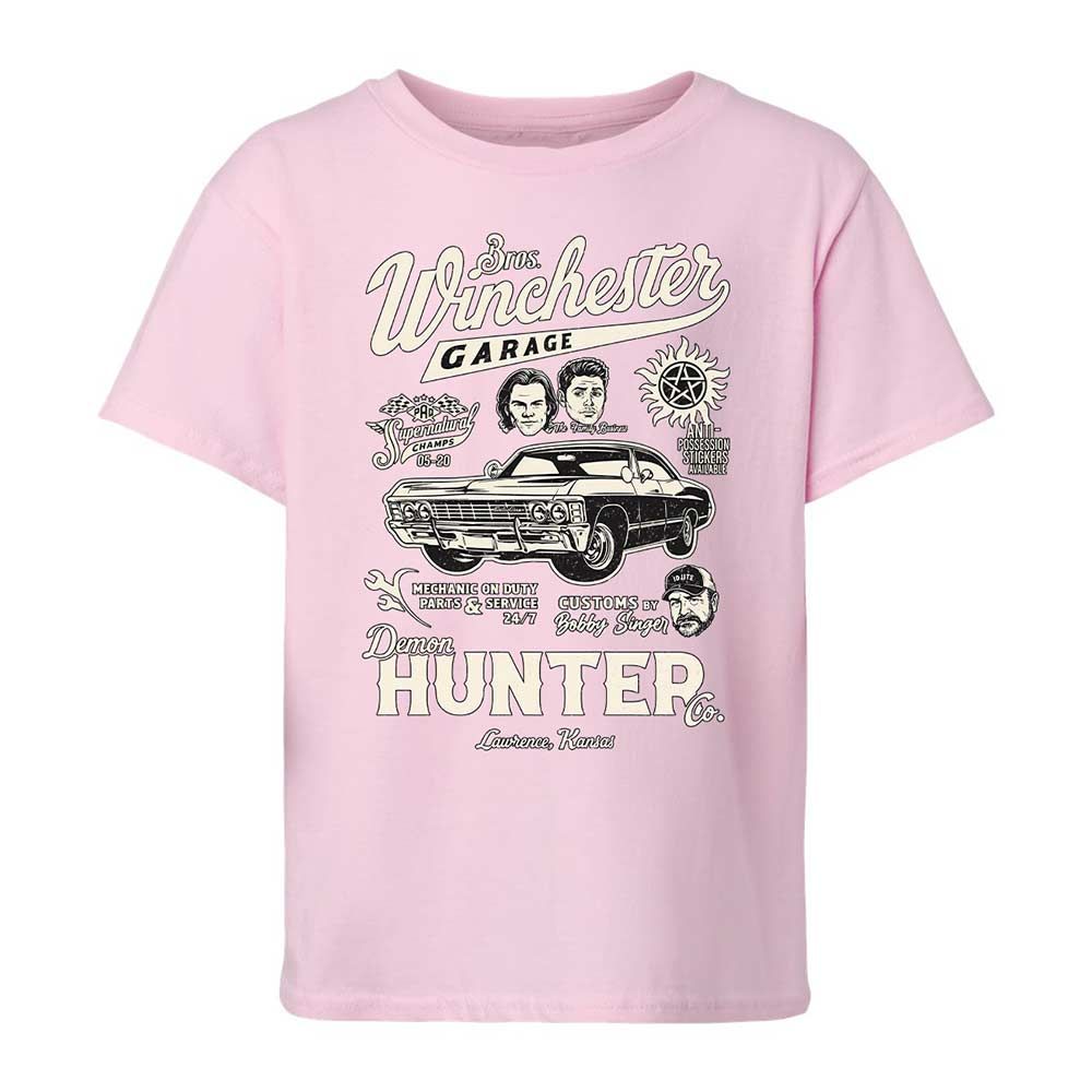 Kids T-Shirt - G9L8YTZV - Light Pink - 7