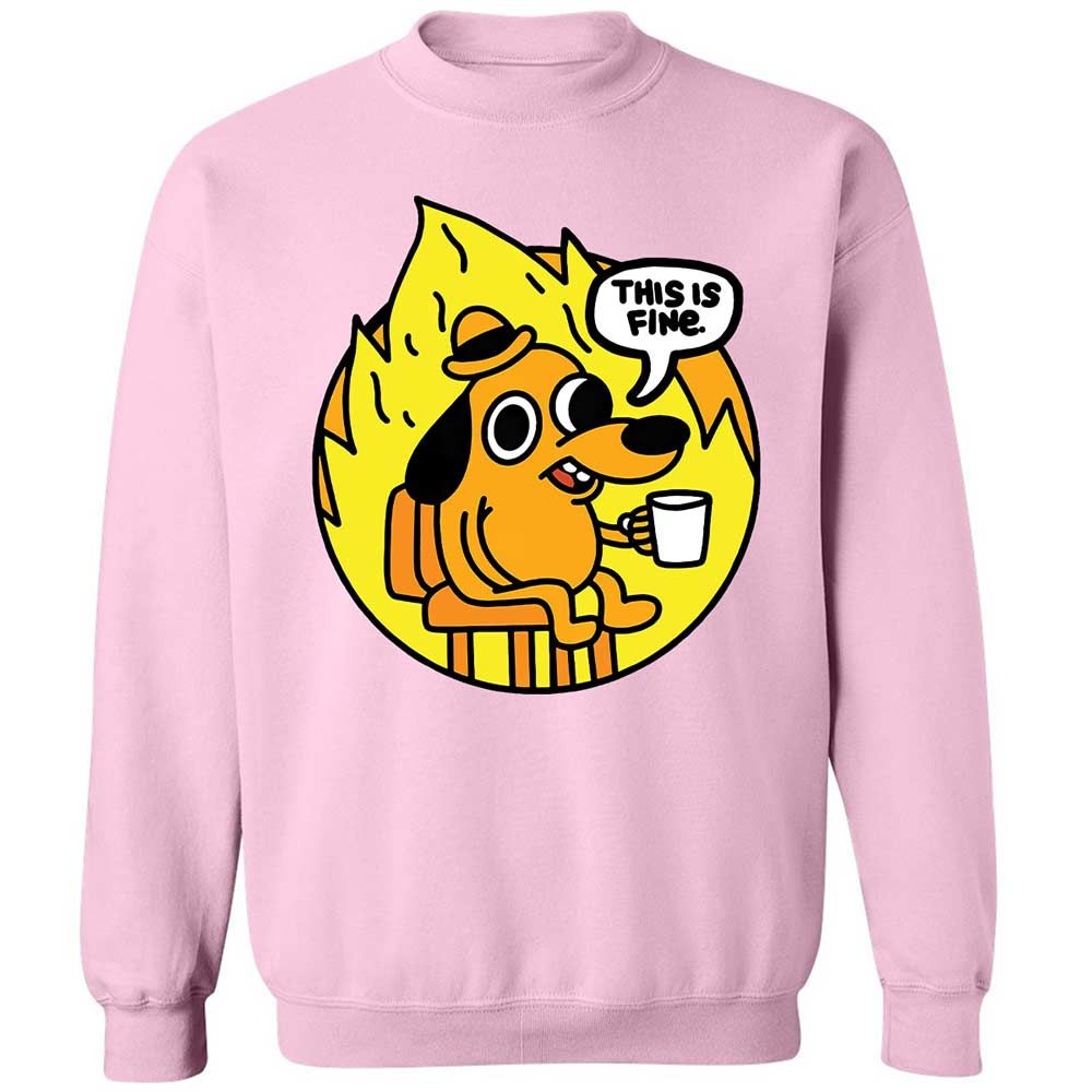 This is Fine - Light Pink - 7