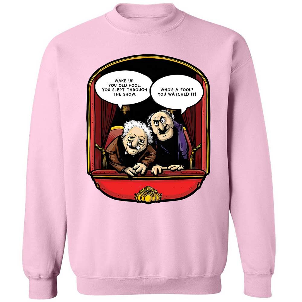 Statler and Waldorf (Wake Up) - Light Pink - 7