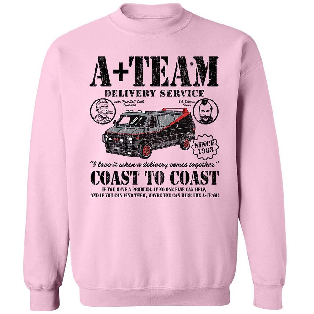 Classic Unisex Sweatshirt - 53XVBUH9 - Light Pink - 7