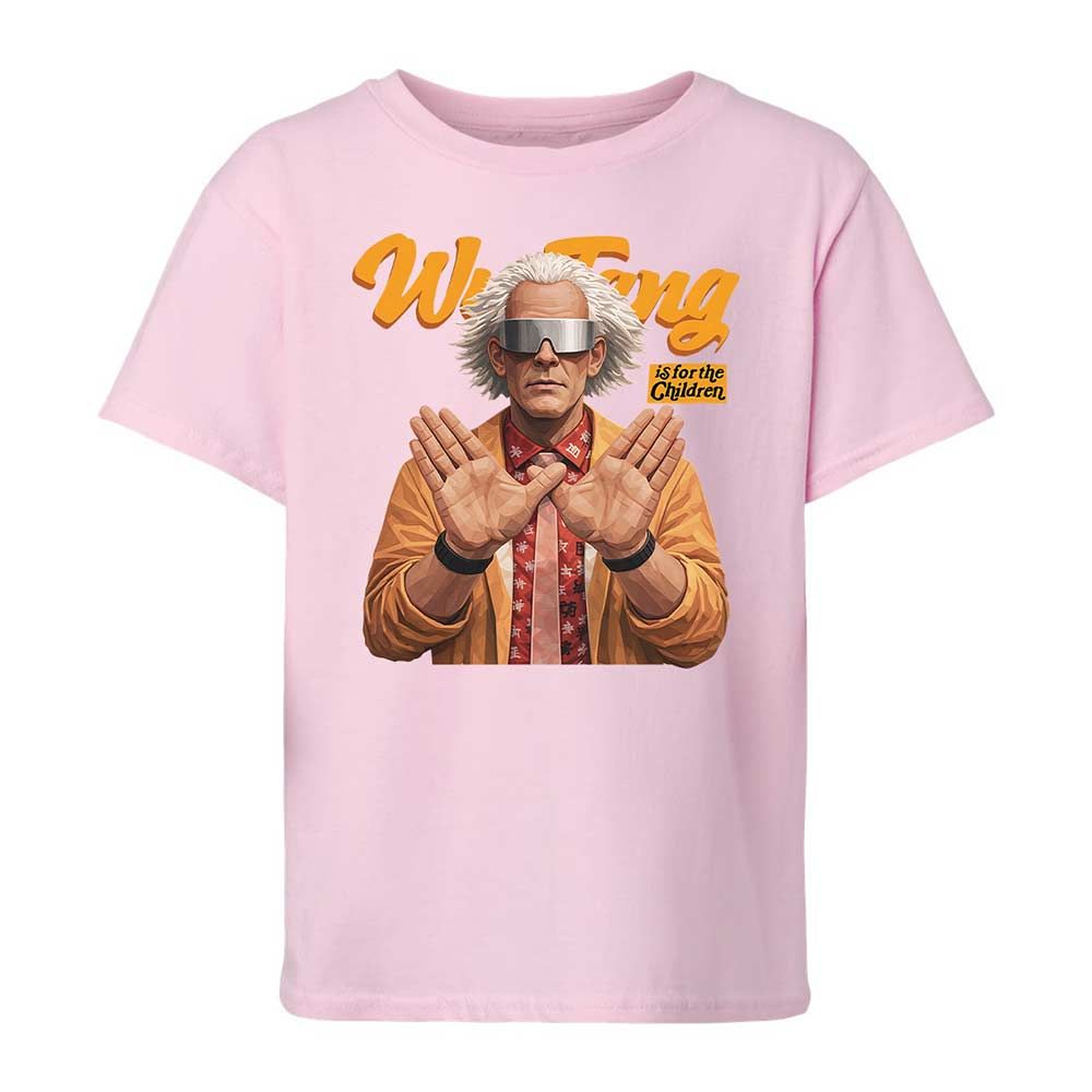 Kids T-Shirt - Black - Light Pink - 7