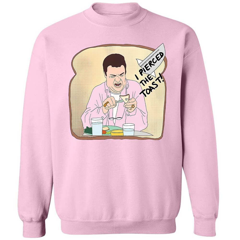 Classic Unisex Sweatshirt - 5GW5ZFXN - Light Pink - 7