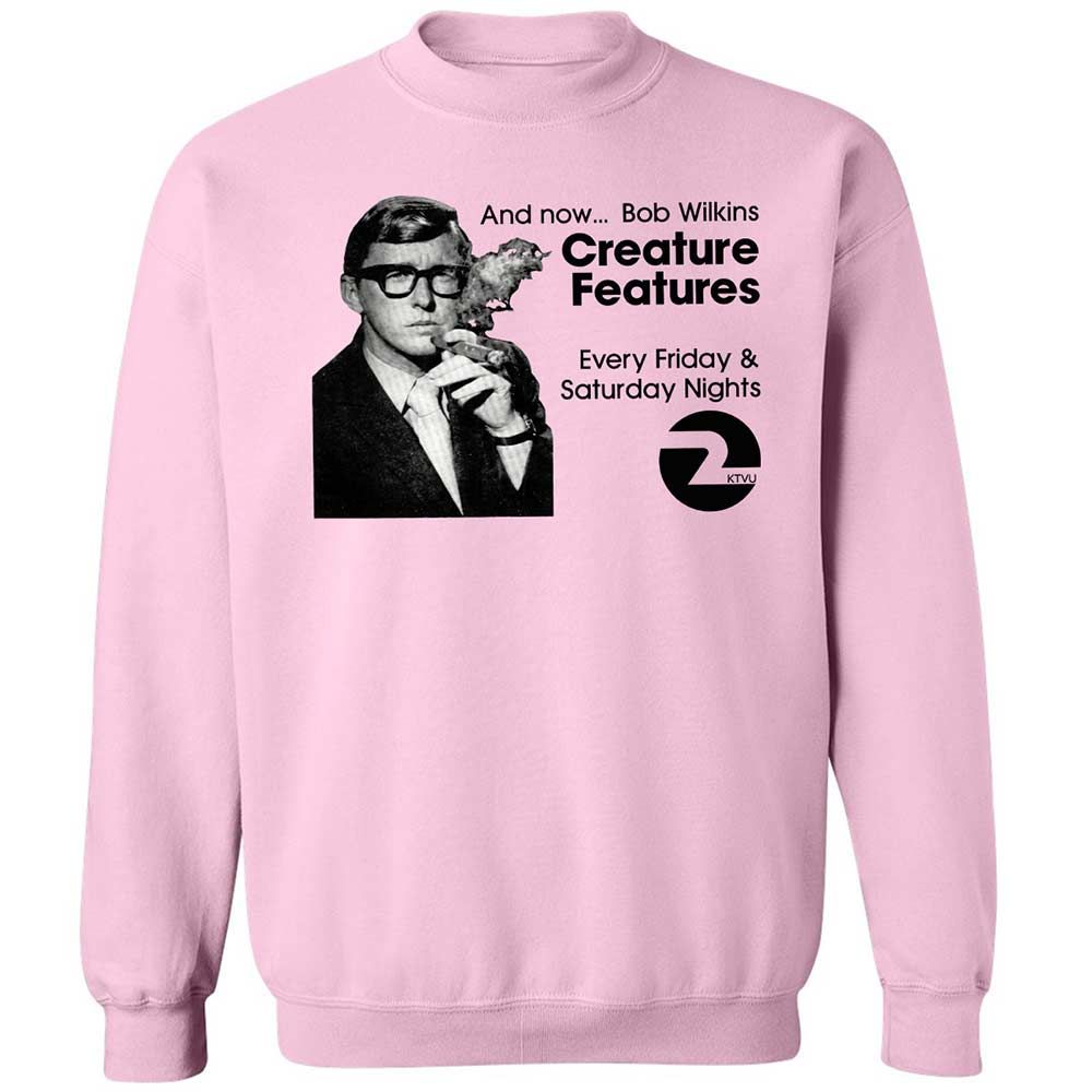 Bob Wilkins Creature Features - Light Pink - 7