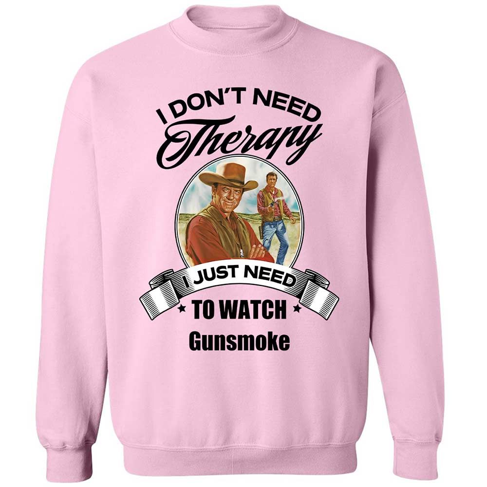 I Don't Need Therapy - Light Pink - 7