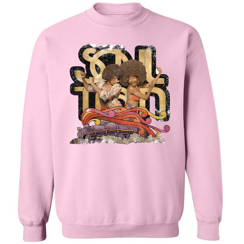 Retro Soul Train Dance Vibes - Light Pink - 7