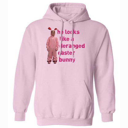 He Looks Like a Deranged Easter Bunny - Light Pink - 7