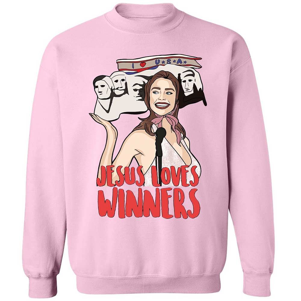 He Loves Winners - Light Pink - 7