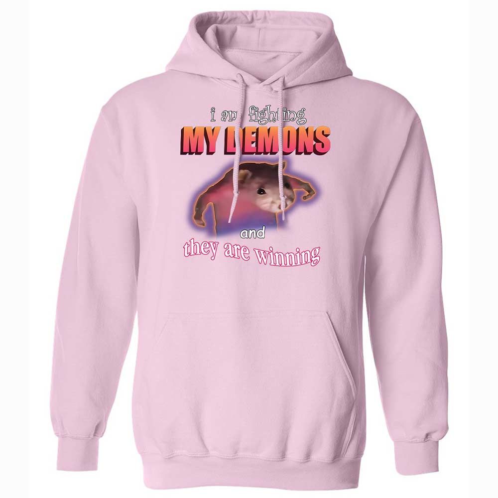 I'm fighting my demons - Light Pink - 7