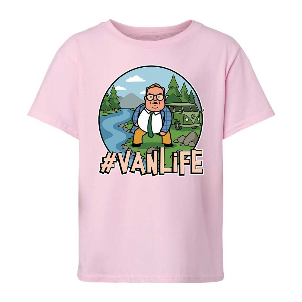 Vanlife living in a van down by the river - Light Pink - 7