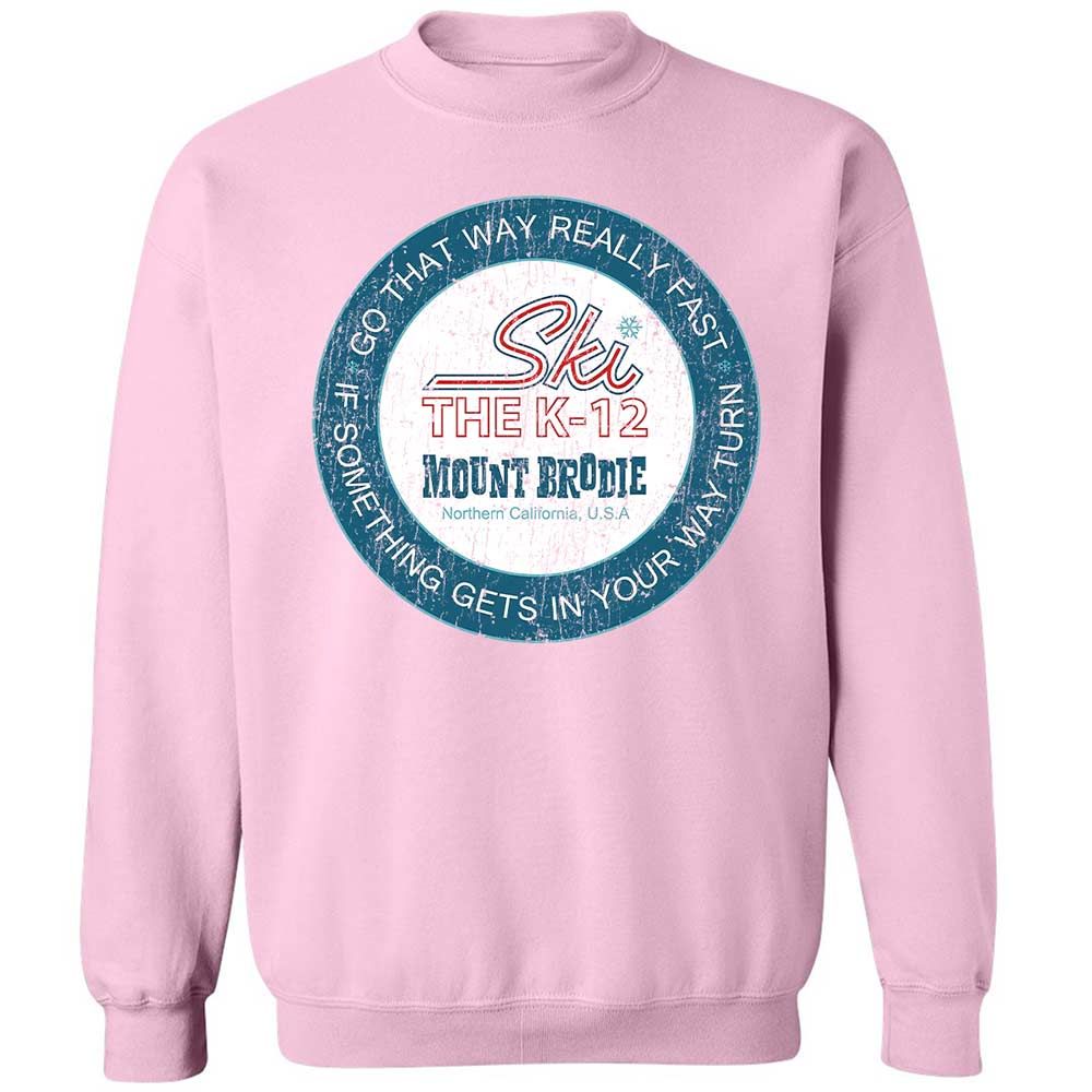 Classic Unisex Sweatshirt - S4T76ZDS - Light Pink - 7